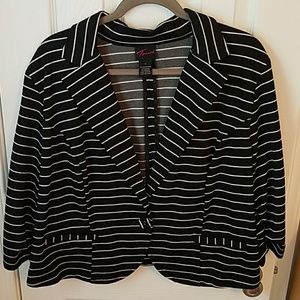 Striped blazer